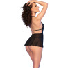 Chilirose - Cr 4720 Babydoll & String Noir S